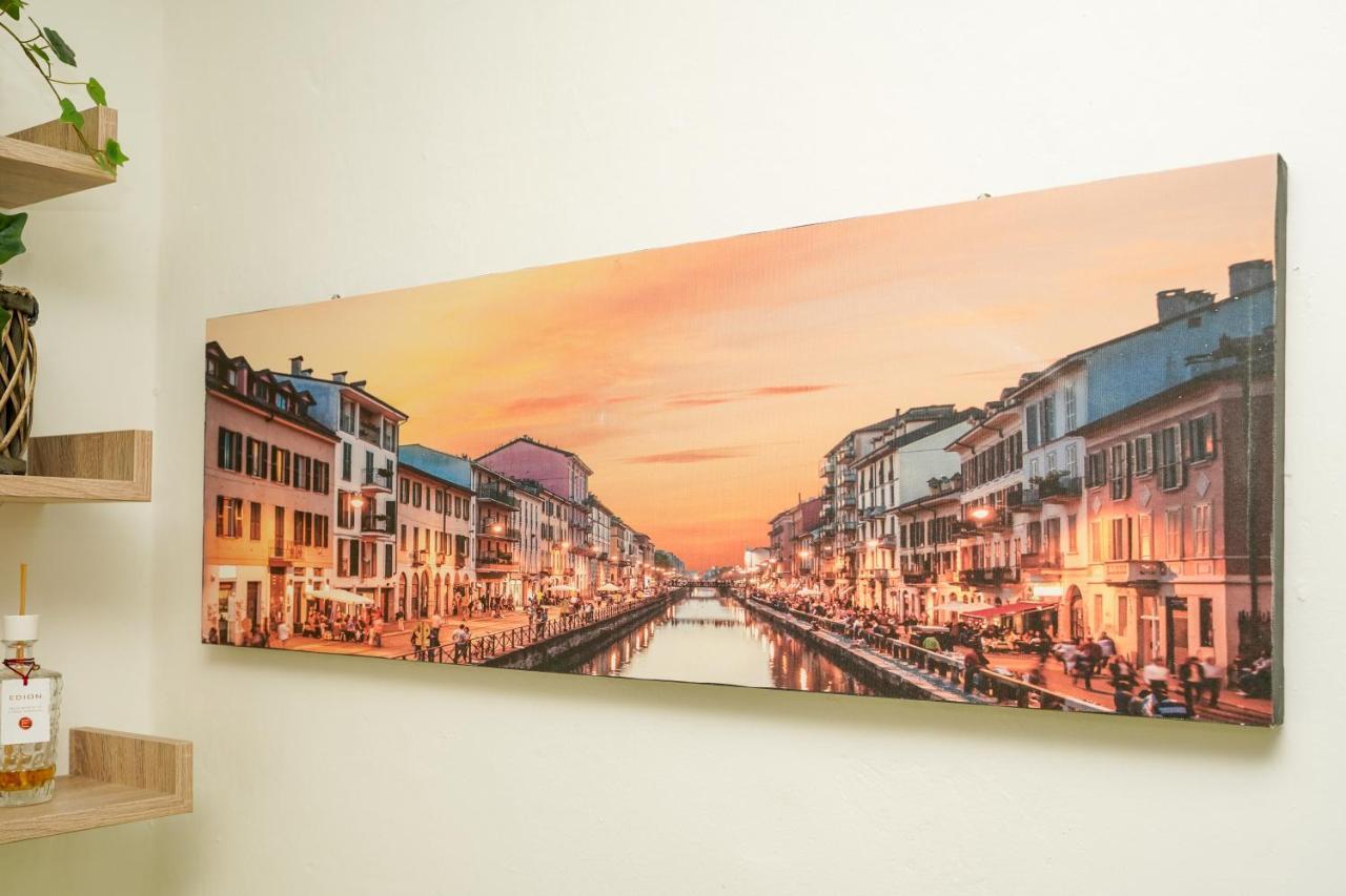 Bomboniera Sui Navigli Con A/C & Wi-Fi Lägenhet Milano Exteriör bild